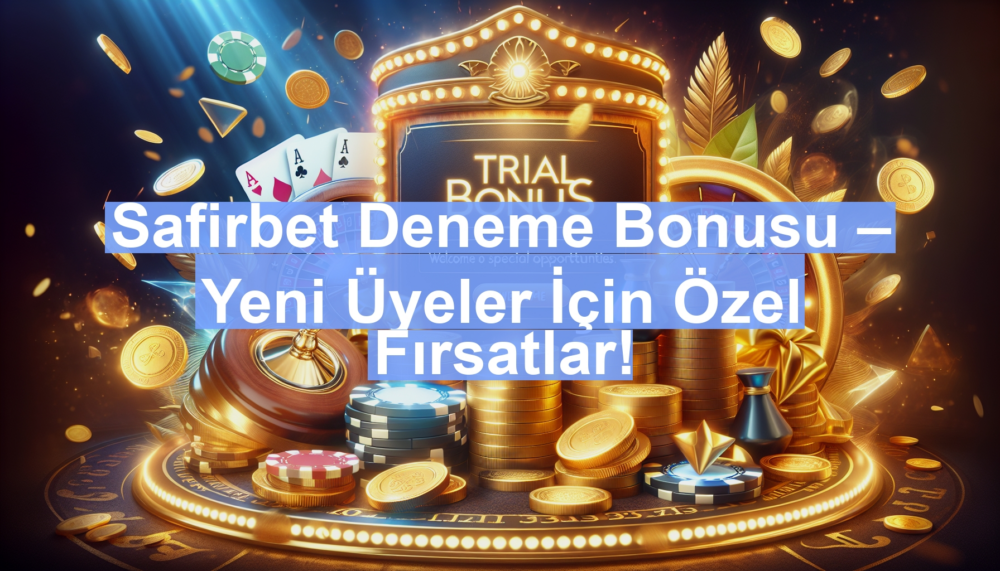 Safirbet Deneme Bonusu – Yeni Üyeler İçin Özel Fırsatlar!