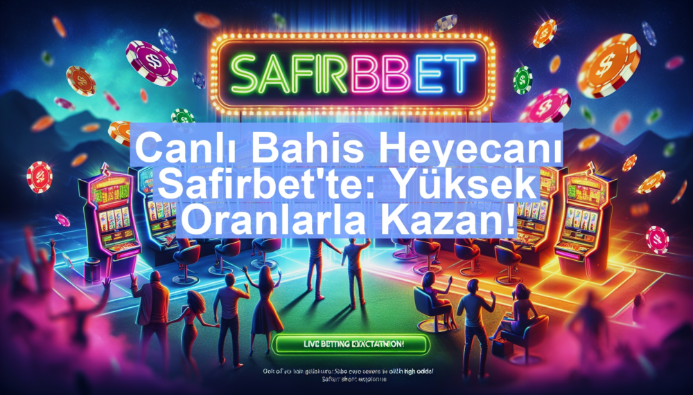 Canlı Bahis Heyecanı Safirbet'te: Yüksek Oranlarla Kazan!