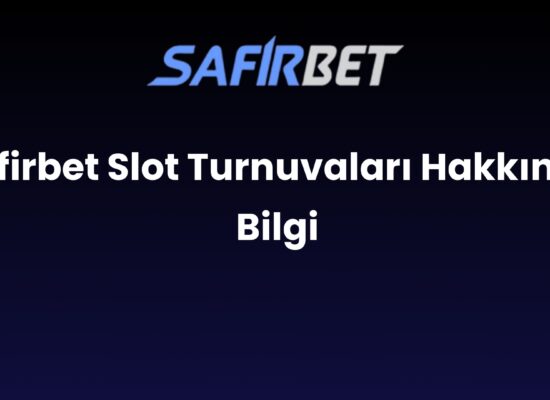 safirbet slot turnuvalari hakkinda bilgi 1685